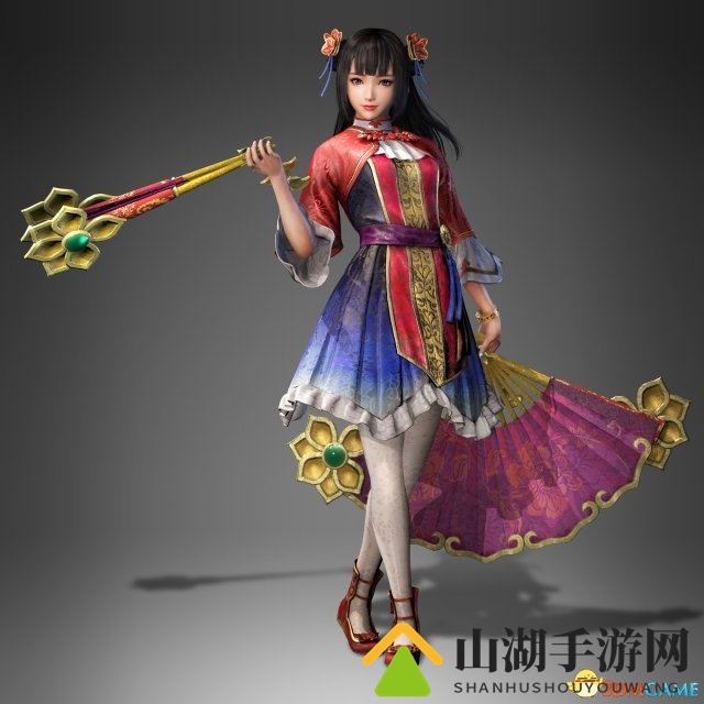 白丝美娇妻 《真三国无双8》大乔人物设计图公开