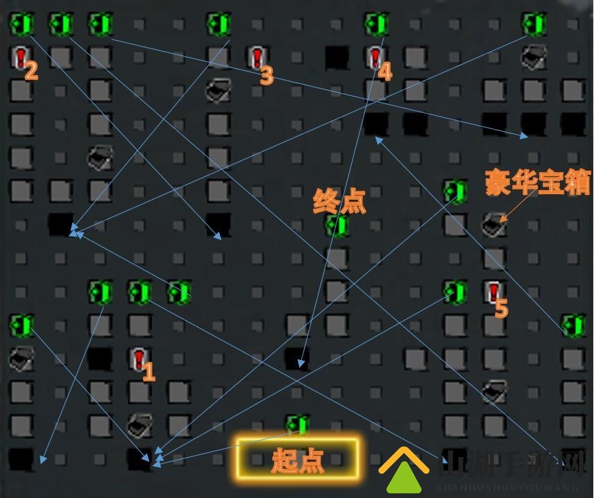 我的侠客迷雾域迷宫路线攻略分享