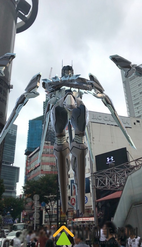 渋谷巨大机甲袭来！《终极地带：阿努比斯火星》AR联动