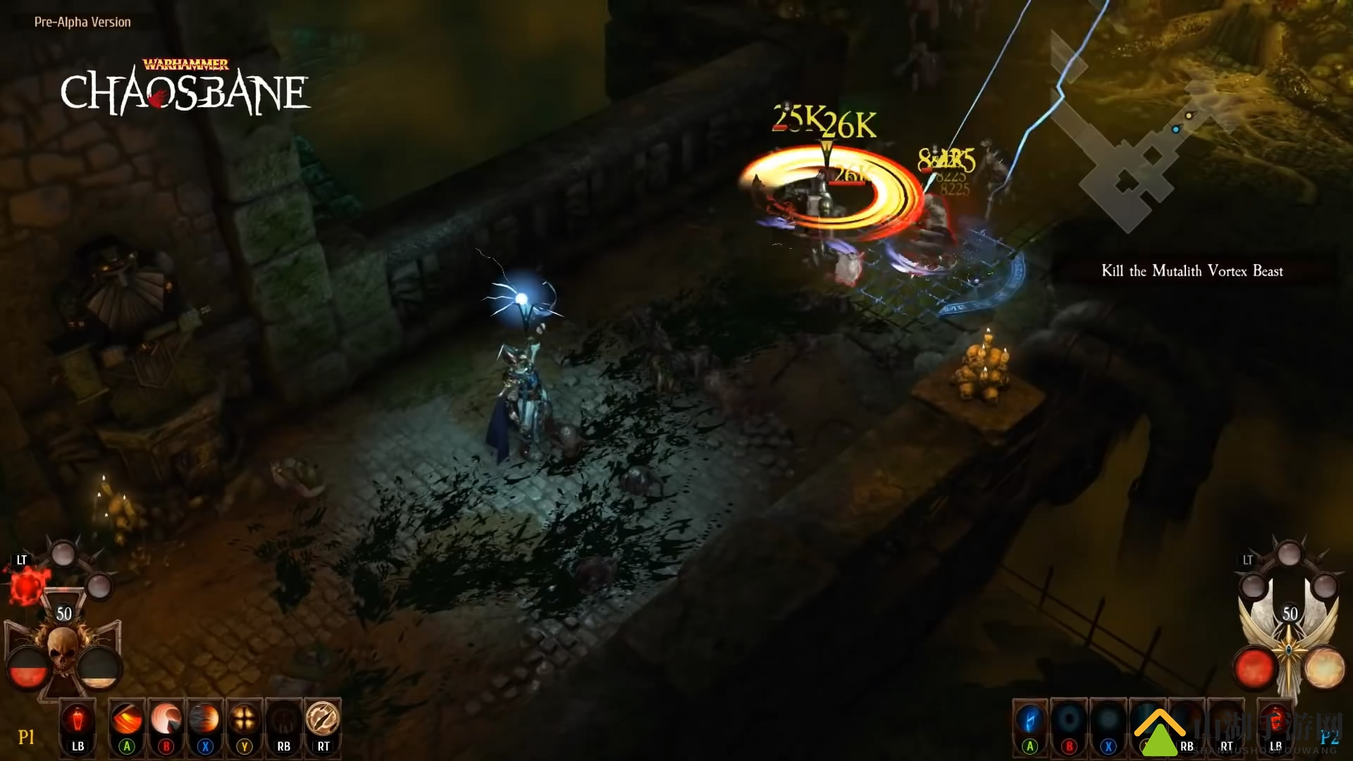 黑暗血腥 中古战锤ARPG《战锤：混乱祸根》新演示视频