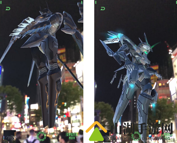 渋谷巨大机甲袭来！《终极地带：阿努比斯火星》AR联动