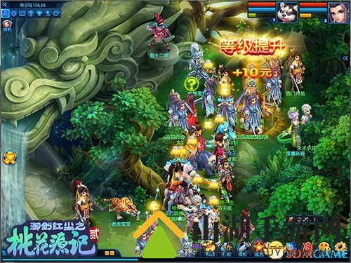 抢红包抽神兽 YY《桃花源记2》新服预创建开启