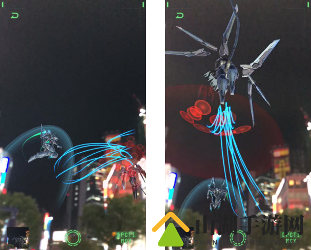 渋谷巨大机甲袭来！《终极地带：阿努比斯火星》AR联动