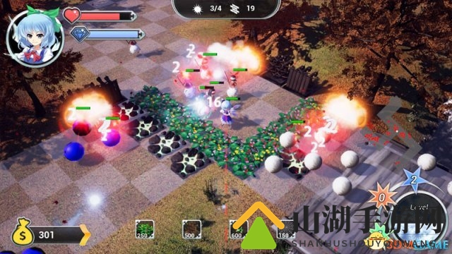 华丽塔防类同人东方系《幻想乡守护者》PS4版上线