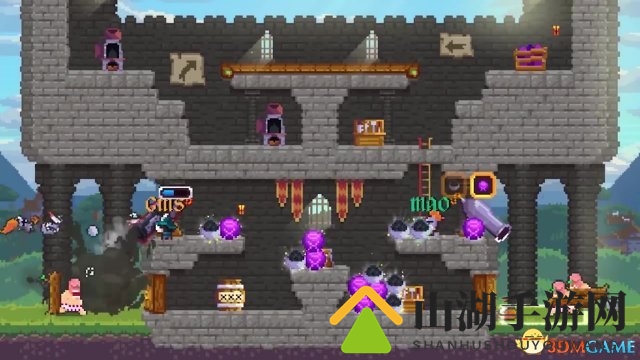像素风格精致游戏《这里没有英雄》PS4版即将推出