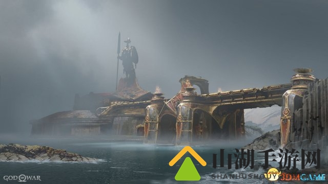 《战神4》大师级概念原画曝光 感受不一样的奎爷