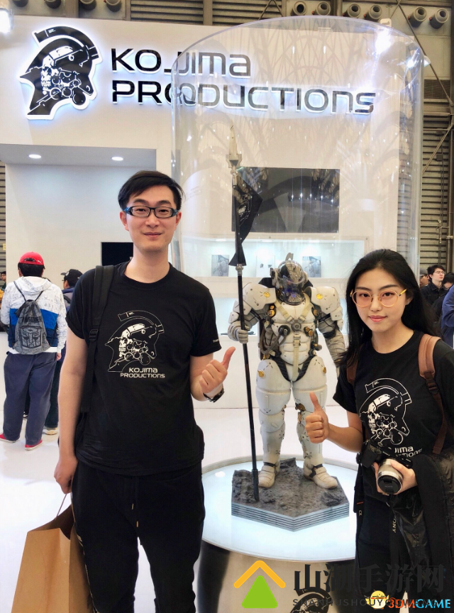 小岛秀夫分享上海WF2018展现场照 周边产品精致
