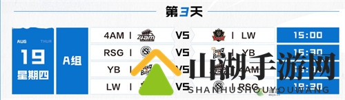 LOL手游星火邀请赛赛程表介绍