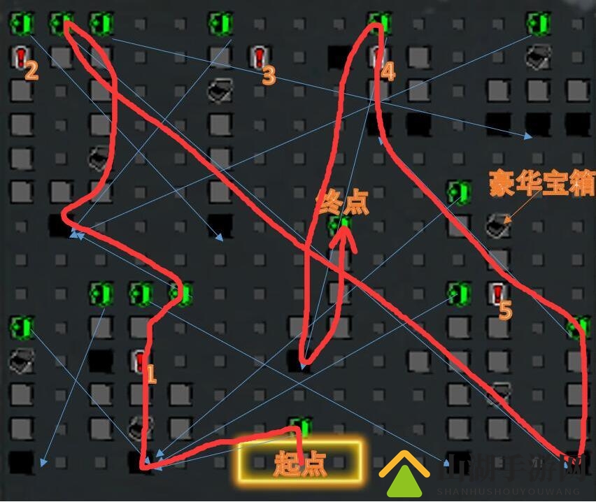 我的侠客迷雾域迷宫路线攻略分享