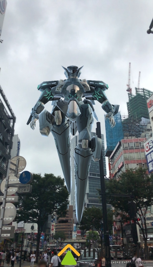 渋谷巨大机甲袭来！《终极地带：阿努比斯火星》AR联动